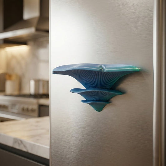 Oyster Mushroom Fridge Magnet