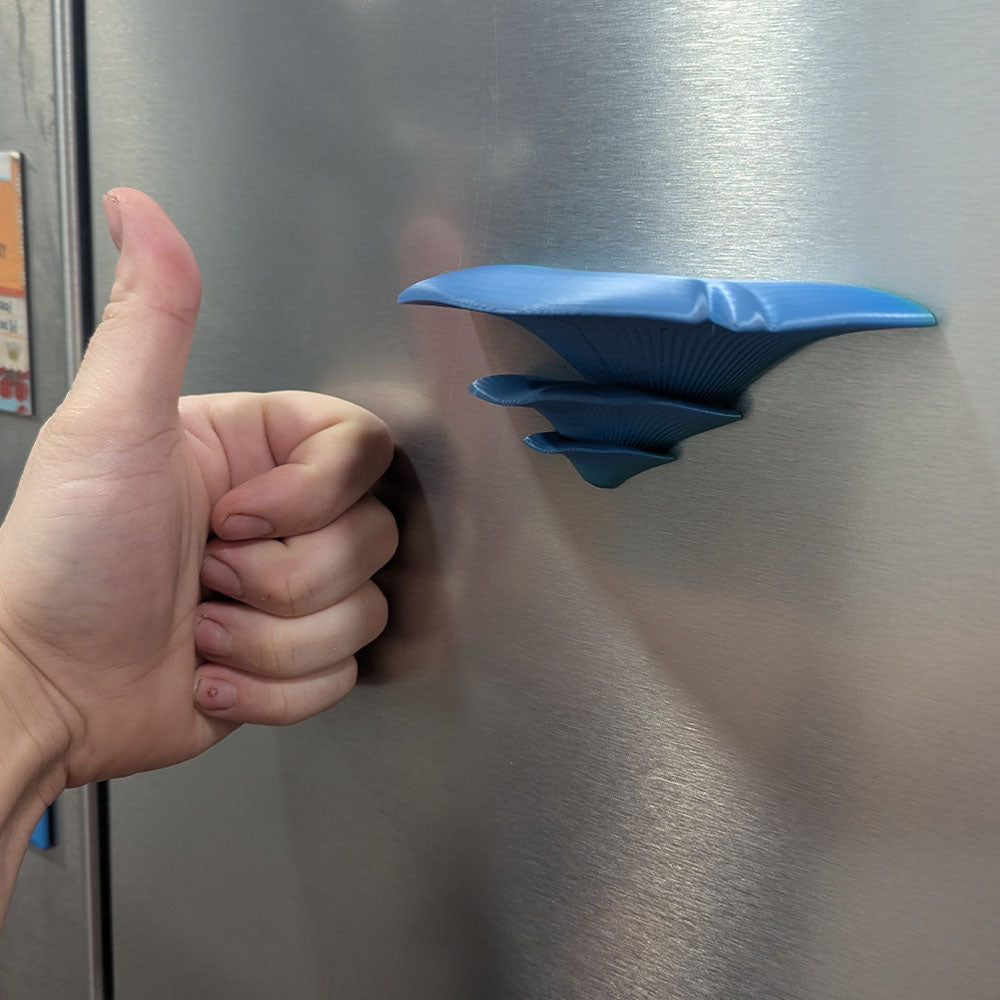 Oyster Mushroom Fridge Magnet